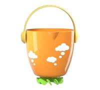 Small Bath Buckets, Cartoon Anti-Slip Wash Tubs, Multipurpose Cute Water Buckets, Portable Bath Toy Holders for Home, Bathroom, and Poolside Use, Abs Material, 5.31x3.94in