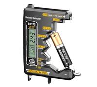 Small Battery Tester - Voltage Capacity Detector Tool for D/C/AA/AAA/N/9V/Button Cell | Precision Electrical Tester with LCD Display, Ideal for Remote Controls, Toys, Household, Outdoor, and Car Use