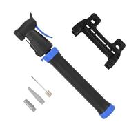 Small Bike Pump, Hand Inflator, 1.73x1.1x8.35 inches High Pressure Design with Compact & Multiple Valves, Mini Cycling Tool for Racing Road Bikes Travel Camping Daily Use Urban and Commuting