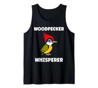 Small Bird Woodpeckers Cute Quote Whisperer Woodpecker Débardeur