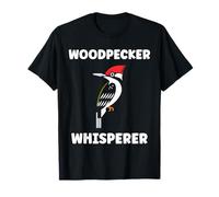 Small Bird Woodpeckers Cute Quote Whisperer Woodpecker T-Shirt