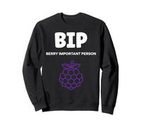 Small Blackberries Fruit Minimalist Simple bip Blackberry Sweatshirt