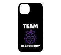 Small Blackberries Fruit Minimalist Simple Team Blackberry Coque pour iPhone 14 Plus