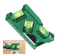 Small Bubble Leveler - Small Magnetic Spirit Level Tool for Accurate Horizontal & Vertical Measuring, Compact For Toolkits | Essential For Home DIY, Construction, Carpentry & Commercial Use