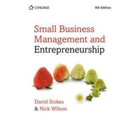Small Business Management And Entrepreneurship