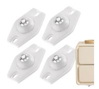 Small Caster Wheels - Heavy Duty Swivel Casters, Furniture Replacement Wheels | 360 Degree Swivel Wheel Roller Castors, Appliance Slider Rollers, Smooth Rolling Casters for Chair, table, Cabinet