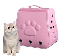 Small Cat and Dog Carrier, Breathable Pet Carrier, Comfortable Pet Carrier Bag, Soft Pet Travel Carrier, Travel Carrier for Small Pets, Pet Carrier 16,54 x 14,96 x 10,63 inches for Dogs and Cats