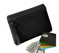 Small Change Purse - Durable Oxford Cloth, Zip Keychain Wallet, Compact Coin Pouch, Portable Toiletry Makeup Storage | Key Organizer, Travel Case for Outdoor Sports School Office