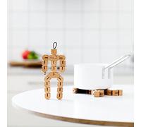 Small CLUMSY HANS | Kleiner TOPF-UNTERSETZER | 3D-Holzfigur | Nis Hauge | Spring Copenhagen