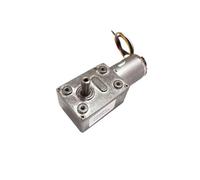 Small Coded Disk electronic starter DC Worm Gear electronic starter 12V with Encoder Disk Low Speed Gearbox with Encoding Board IINKUEYK(6rpm,24V)