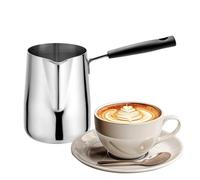 Small Coffee Pot - Chocolate Melting Pan | 600ml Pouring Spout Beverages Meltings Pot | Beverages Drinks Brewing Melting Pots For Milk Coffee Hot Chocolate Tea Home Kitchen Office Apartment