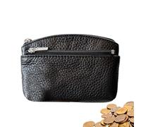 Small Coin Purse, Zipper Closure, Portable Waterproof Wallet Pouch for Credit Cards, Folded Bills, Lipstick, Headset, Keys, Compact Organizer, Women, Men, Travel Essentials Storage