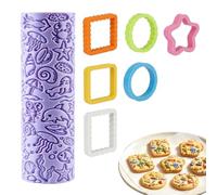 Small Cookie Cutters - Cartoon Baking Embossing Stamps Tool