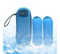 Small Cooler Travel Case with Ice Packs - Insulated Medication Storage
