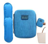 Small Cooler Travel Case with Ice Packs - Insulated Medication Storage