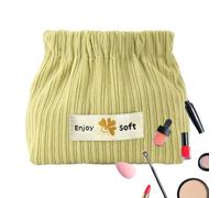 Small Corduroy Bag - Corduroy Cosmetic Bag Travel Makeup Pouch