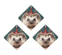 Small Crown Lot de 3 désodorisants à suspendre pour voiture, maison, bureau, style gris
