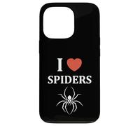 Small Cute Spider Funny Quote i Love Spiders Coque pour iPhone 13 Pro