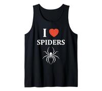 Small Cute Spider Funny Quote i Love Spiders Débardeur