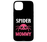 Small Cute Spider mom Funny Woman Quote Spider Mommy Coque pour iPhone 15 Plus