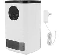 Small Dehumidifier for Home 320 Sq Ft, Quiet Portable Dehumidifier with 48 OZ Water Tank, Auto Shut Off, Timer, Sleep Mode & 7-Color LED Light for Bedroom, Bathroom, Closet, RV, Basement