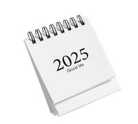 Small Desk Calendar Monthly 2025 Desktop 2024-2025 English Standing For Office