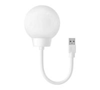 Small Desk Lamp - Intelligent Voice Control, Voice Controlled LED Table Lamp, USB-Powered Plug in Night Light with Timer | Color Changing Table Laamp for Home Bathroom Bedroom Kids Room