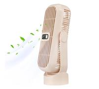 Small Desktop Fan, Tabletop Personal Fan, Small Desk Fan, Rechargeable Electric Cooling Device For Home Outdoor, Hot Weather Accessories
