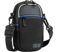 Small Digital Camera Case with Waterproof Bag and Shoulder Strap Included - Compatible with Sony, Nikon, Canon and More DSLR Cameras - Black