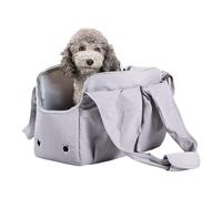 Small Dog Carrier, Safety Mesh Pet Bag, Portable Pet Travel Carrier, Sturdy Comfortable Design, Suitable for Car Travel Hiking Bike Motorcycle Outdoor Indoor Home Road Trip