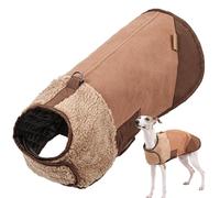 Small Dog Clothes, Adjustable Warm Dog Jacket, Reversible Dog Clothes, Dog Cozy Snow Vest, Sweatshirt Cotton Dog, Easy to Use, Portable for Cold Weather and Dog Warmer