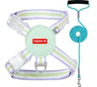 Small Dog Harness, Puppy Rope and Harness Set, Soft Small Dog Harness, Adjustable Vest Puppy Harness, No Pull Dog Harness, Easy to Use, Portable for Small Medium and Large Dogs