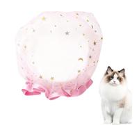Small Dog Head Mesh, Breathable Face Mesh Net, Anti Eating Cover for Small Dog and Cats, Lightweight Quick Release Anti Scavenging Safety Protector for Outdoor, Walks, Summer, Park, and Travel