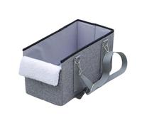 Small Dog Seat, Console Pet Chair, Auto Puppy Travel Carrier Portable Travel Bag Riding Cat Storage Pocket for Automobile and Home, 16.73x8.66x8.66 inches