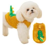 Small Dog Sweater Plance - Vêtements Pour Chiens D'hiver, Pull-chien Confortable | Veste De Neige Pour Chiens Avec Une Bague De Harnais, Vêtements De Compagnie De Temps Froid Sans Manches, Gilet De Ne