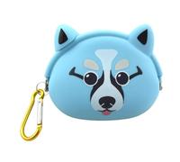 Small Dog Treat Pouch, Dog Treat Container, Portable Training Container, Treat Food Bag, Silicone Dog Treat Pouch, Easy to Use, Portable for Shopping and Travel