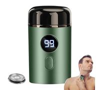 Small Electric Shaver - Portable Face Shaver For Men | Rechargeable Beard Trimmer | Small Powerful Shaving | Electric Shavers | Waterproof Body Hair Trimmer For Travel, Face Grooming Tools