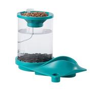 Small Fish Tank - Aquarium Tropical | Alif de pêche translucide avec système de Filtre | Filtre aquaponique autosuffisant | Écosystème de Bureau Portable Betta pour Le Magasin de Poissons, la Maison,