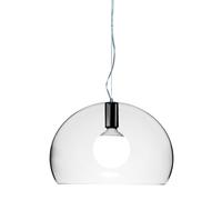 Kartell Lampe à suspension Small Fl/Y Cristal