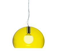 Kartell Suspension Small FL/Y Ø38 cm PMMA transparent Jaune