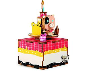 Small Foot - 10291 - Kit de Construction Boîte À Musique - Anniversaire