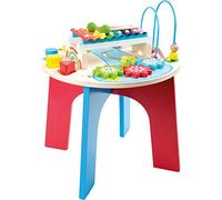 Small Foot Design Table de musique et motricité 10321 2 en 1 bois, circuit, xylophone, 1,5 ans