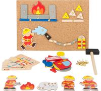 Small Foot 10581 Jeu de marteaux de pompier, 171 pièces (1 set)