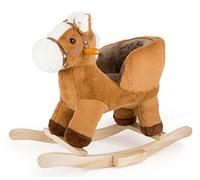 Small Foot Design Cheval à bascule 10616 - Pelage doux, châssis robuste, siège confortable