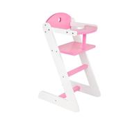 Chaise Haute De Poupée "Rêve De Fille" Multicolore