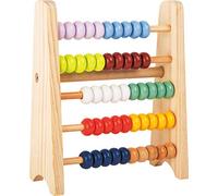 small foot 10848 Boulier de voyage "Educate" en bois, avec 5 rangées de 10 perles chacune à compter, à partir de 6 ans