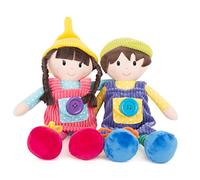 Small Foot - 10865 - Poupées en tissu Noah & Emma - Lot de 2