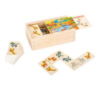 Small Foot 10963 Domino Safari, 28-teilig (1 Set)