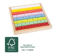 small foot 11166 Calcul des fractions "Educate" en bois