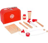 small foot 11183 Play set "doctor's case" made of wood, incl. syringe, stethosco